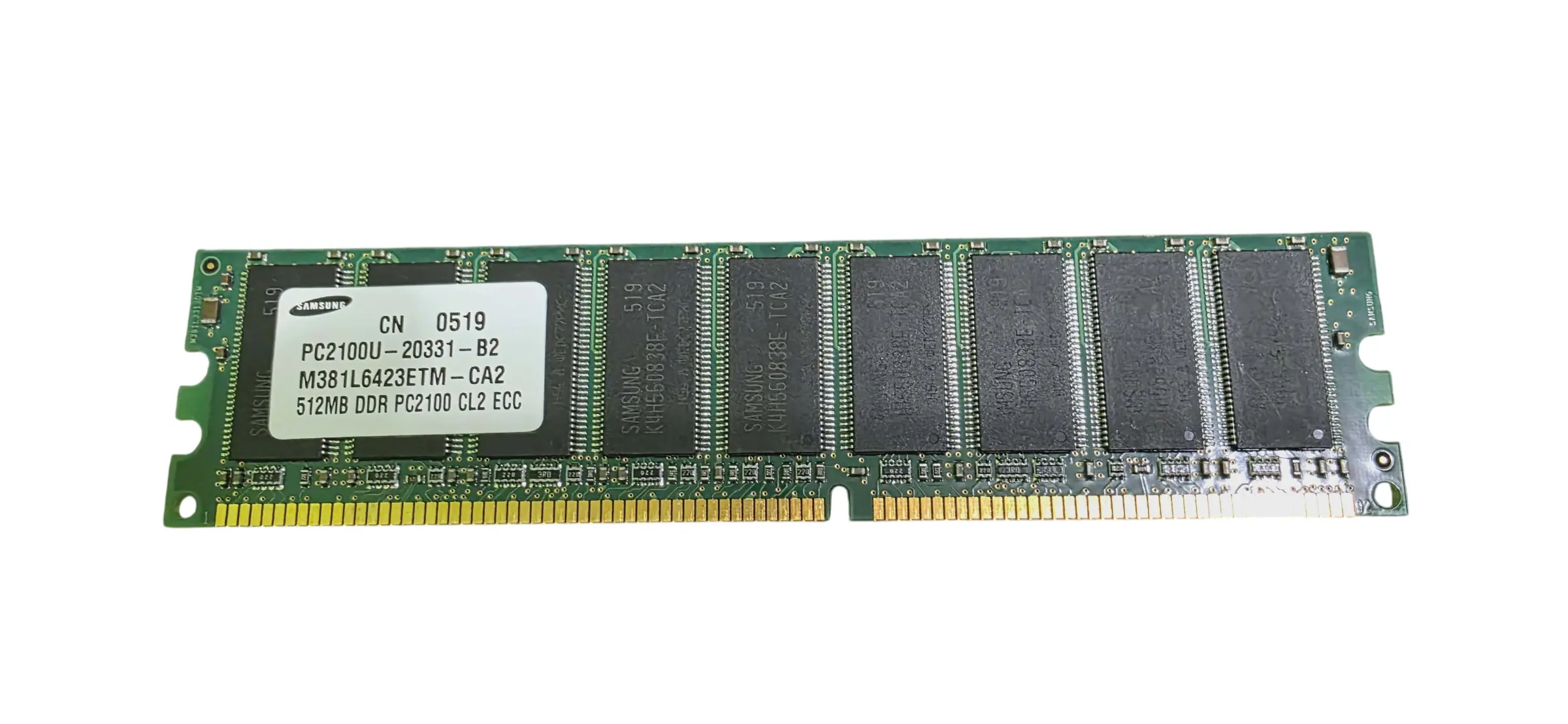 Pamięć ram serwerowa Samsung 512MB DDR-266 PC2100 ECC UDIMM / RDIMM